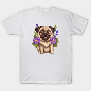 Cute pug dog T-Shirt